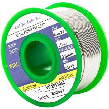 50g Lead Free Tin Rosin Core Solder Sn99.3 Cu0.7