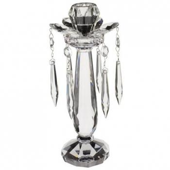 Retro Accessories Großer Kerzenständer aus Glas