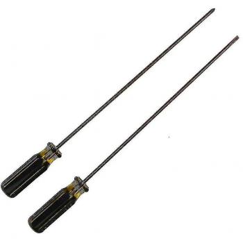 Set de tournevis cruciformes et plats 2 pcs