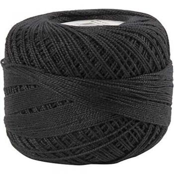 Fil de coton noir 1 boule 20 g