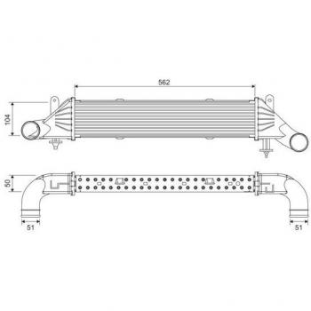 Intercooler VALEO 818540 – Unidade de Resfriamento