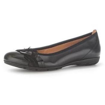 Gabor Flache Schuhe Ballerina mit Zierriegel