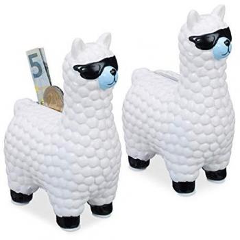 Relaxdays Llama Duo con Gafas de Sol