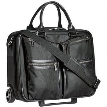 Samsonite GT Supreme Rolling Tote 16.4 Computer Carry-On Bag with Wheels, 39 cm, 21 L, Black