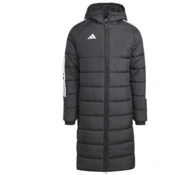 Adidas Tiro 24 Lange Herrenjacke schwarz