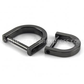 Cierre Doble DeeD UdsMetal Desmontable con Hebilla Anillo y Grillete para Bolsos