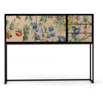 Console RNT Design Floral 2 Portes
