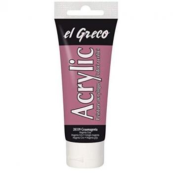 Kreul Colore + Vernice El Greco 75 ml Grigio Magenta