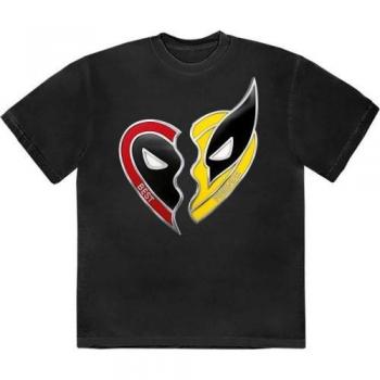 Best Friends Deadpool Shirt für Erwachsene XXL schwarz