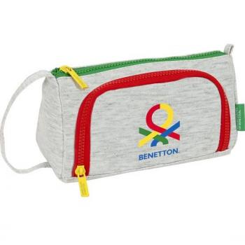 Benetton Gray School Supplies Case