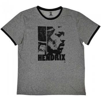 Jimi Hendrix Unisex T-Shirt Let Me Live XL grau
