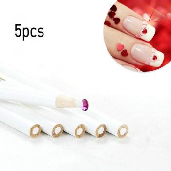 DIY Nail Art Dotting Tools with Gel Pen
