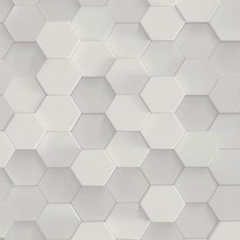 Carta da parati liscia con forme geometriche Profhome 387231