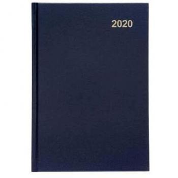 020 A5 Week To View Diary Blue