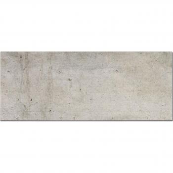 Panel decorativo antisalpicaduras cocina cemento gris 60x100 cm