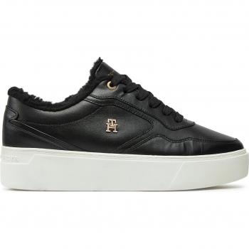 Plateausneaker Tommy Hilfiger Essential, Schwarz