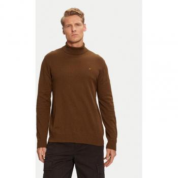 Wrangler Rollkragenpullover in Braun
