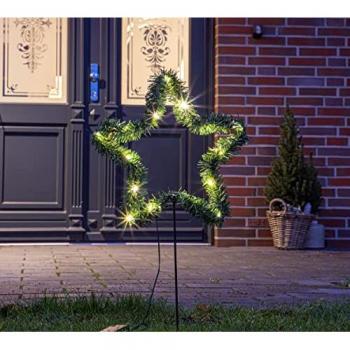 LED Deko Stern für den Garten