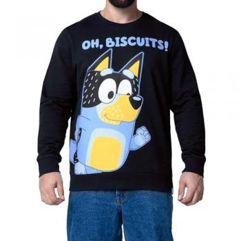 Men’s Oh Biscuits! Bluey Bandit Pullover