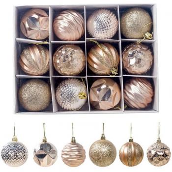 Pendentif ornemental PVC 6/8 cm – Arbre de Noël