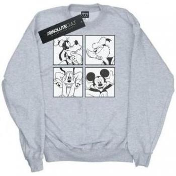 Disney Sudadera Negra Mickey, Donald, Goofy y Pluto 12-13
