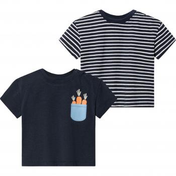 Set Lumière Bébé Lupilu® – 2 T-shirts Bleus