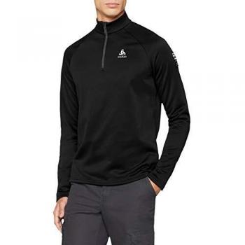 Odlo Jersey Pillon para Hombre, Hombre, 592862, Negro, FR : L