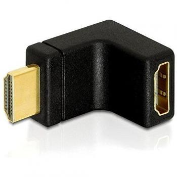 Delock HDMI Stecker auf Buchse Adapter mit 90 Grad Winkel nach oben