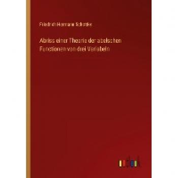 Abriss einer Theorie der abelschen Functionen von drei Variabeln
