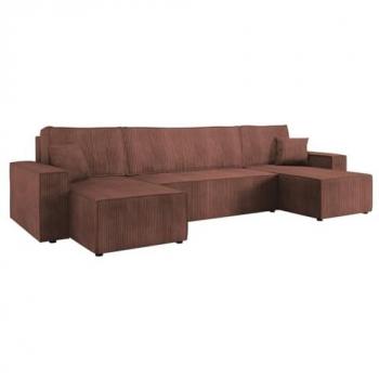Wohnlandschaft Karl U Cord mit Bettfunktion
