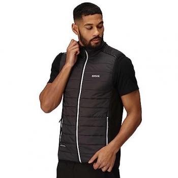 Chaleco de Senderismo para Hombre Regatta Halton VII, Gris Oscuro, L