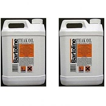 Bartoline Teak Oil for Wood Protection 5L