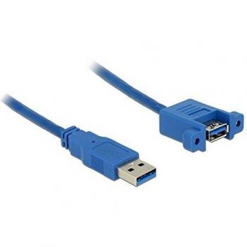 Delock 85112 USB 3.0 A Stecker zu A Buchse Kabel 1 m