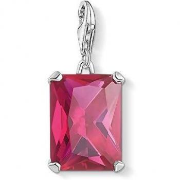Charm de Plata con Piedra Rosa Grande Thomas Sabo
