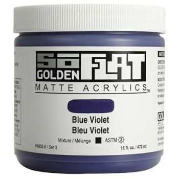 SoFlat Golden Acrylic 473 ml Blue Violet – S3