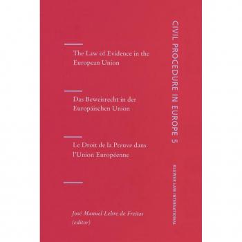 Vitalsource Technologies, Inc. The Law Of Evidence In The European Union
