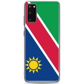 Zachte Namibië vlag hoes voor Samsung Galaxy S20 Plus, veel kleuren