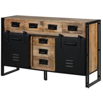 Credenza Mango 195x45x90 in Legno di Mango Laccato