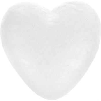 Elegant White Foam Hearts: Wedding & Party Decorations