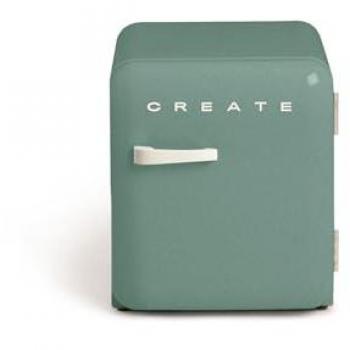 Rétro Frigo 48 L – Vert Sauge, Capacité Haute