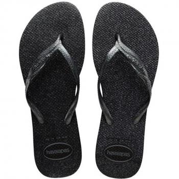 Chanclas Havaianas Fantasía Gloss negro mujer