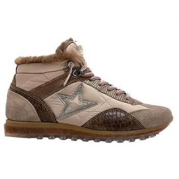 Botina Cetti Esportiva Taupe