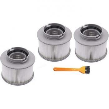 3 Pack Filter Cartridge for MSPA FD2089 Swimming Pool