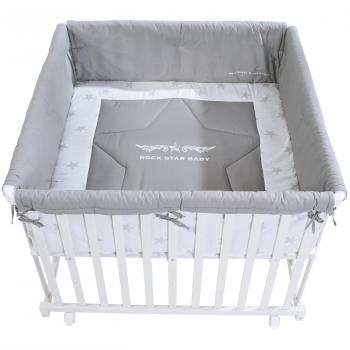 Parque Infantil Bebé Roba 100x100 cm Rock Star Baby
