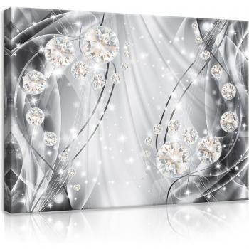 Pared Reluciente: Cuadro de Diamantes XL