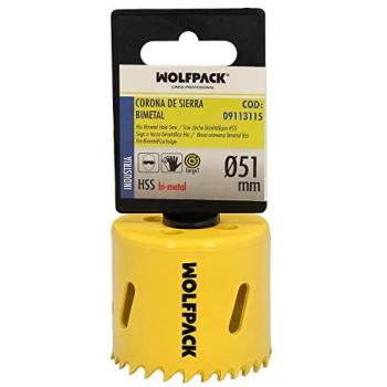 Lama Bimetallica Ø 51 mm – Corone Multiuso per Legno e Materiali Diversi