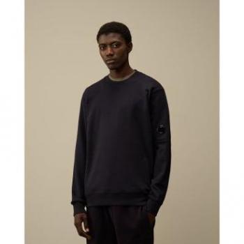 Navy Diagonal Raised Fleece Hoodie – Men’s 40/Regular