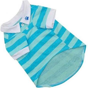 Striped Pattern Pet Polo Shirt for Dogs