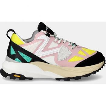 Philippe Model Rocx Low Womens Sneakers, Multicolor, Size: 4 UK