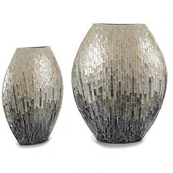 Sleek Grey Urban Vase – 18x44.5x40cm